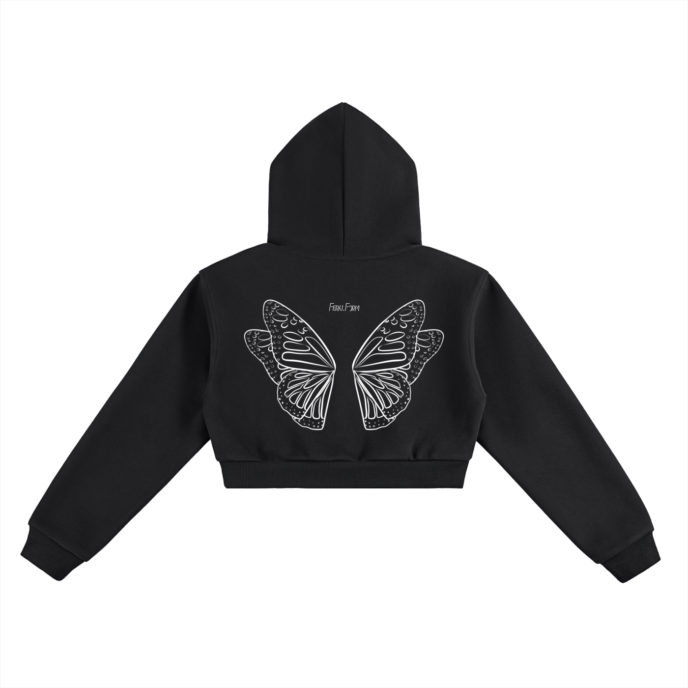 Monarch Cropped Hoodie
