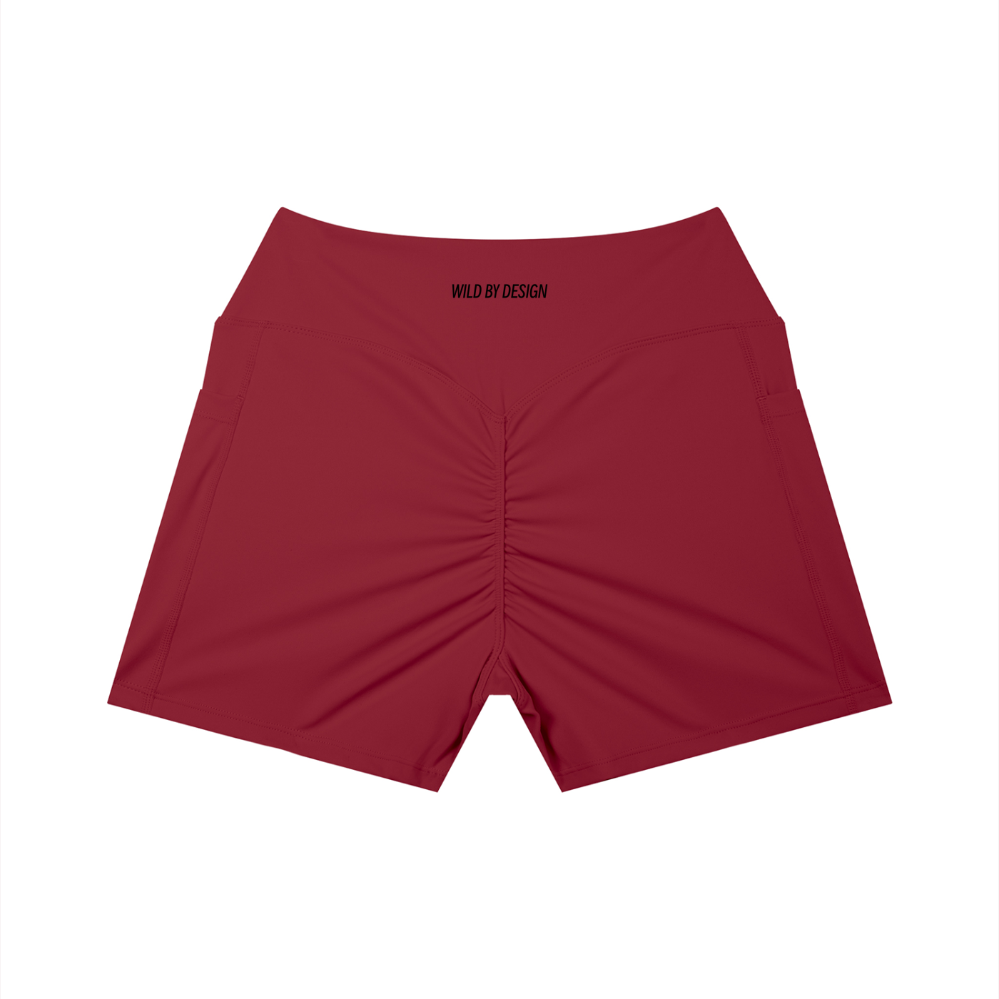 Feral Form High Rise Scrunch Shorts - Dark