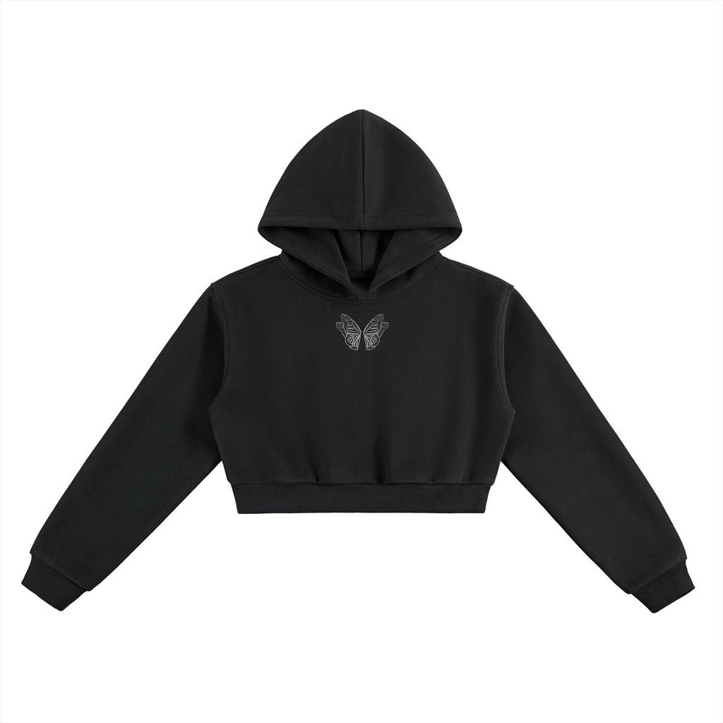 Monarch Cropped Hoodie