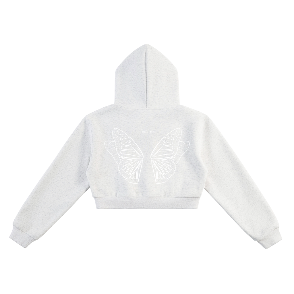 Monarch Cropped Hoodie