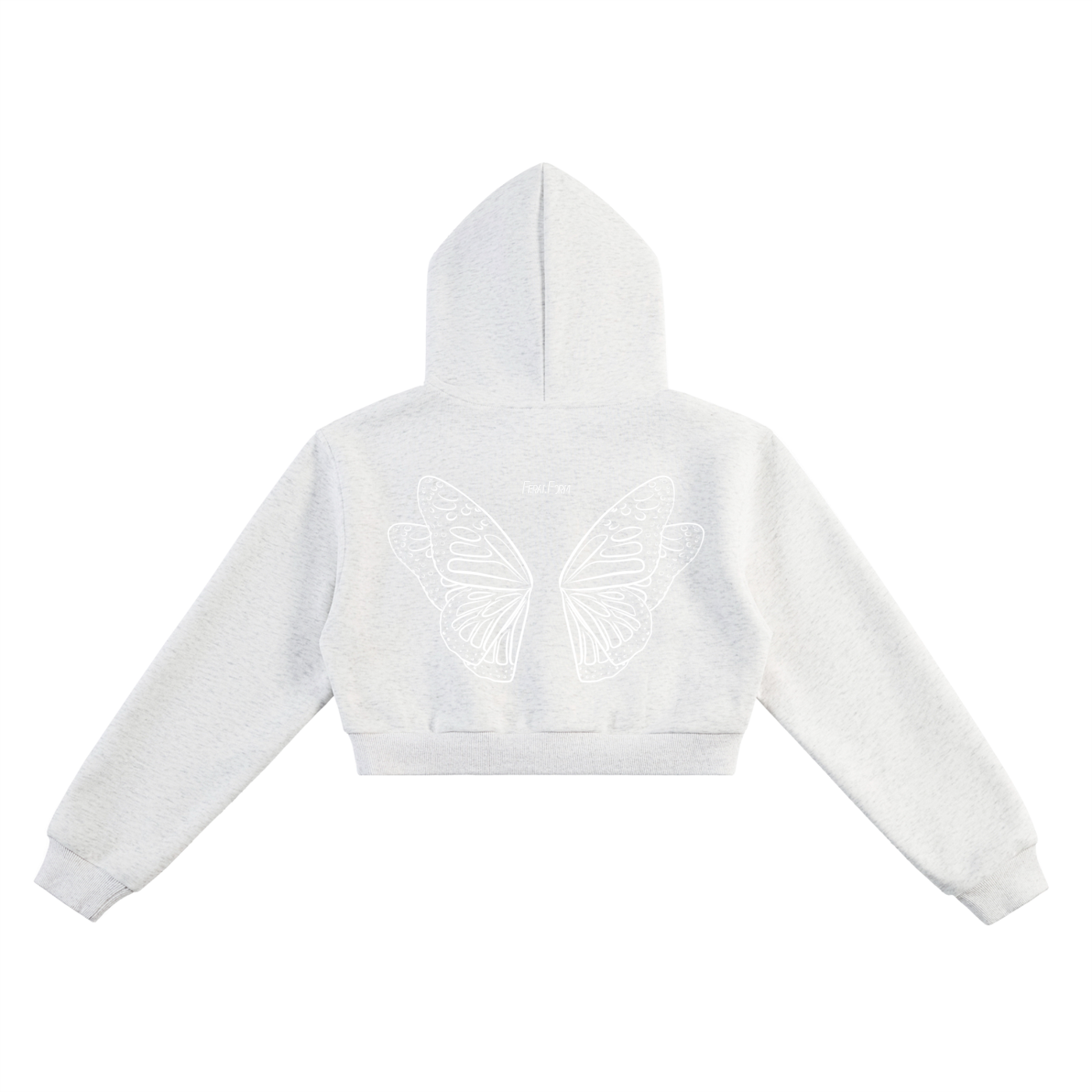 Monarch Cropped Hoodie