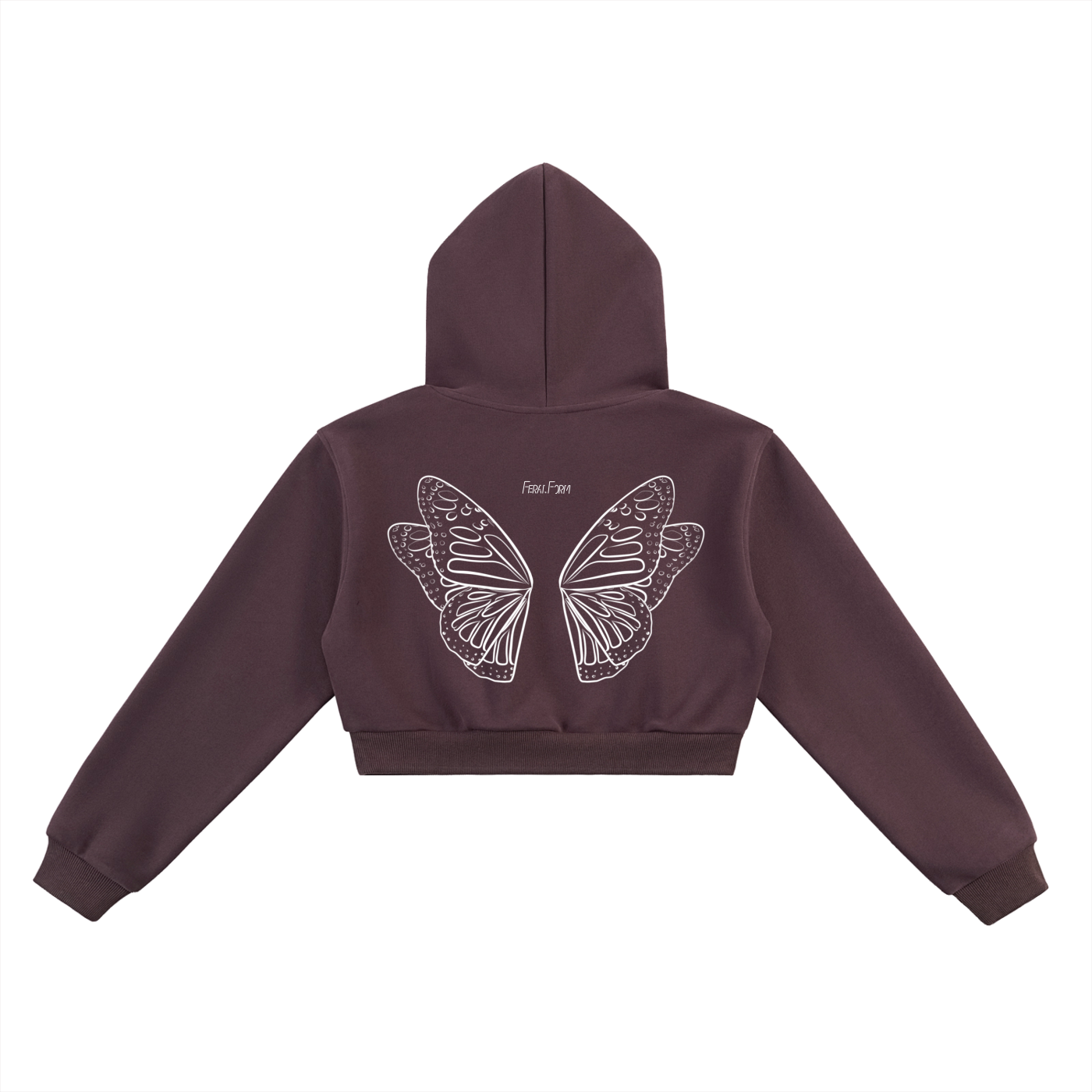 Monarch Cropped Hoodie
