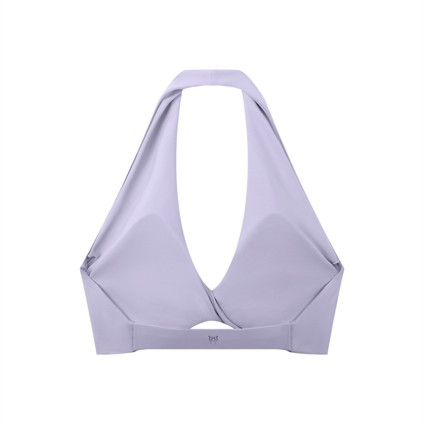 Feral Form Twist Halter Sports Bra - Dark