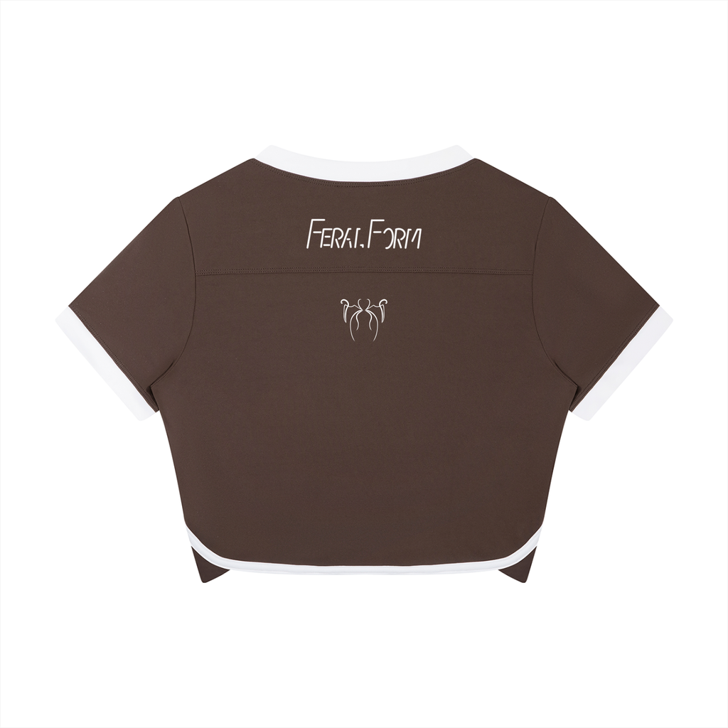 Feral Form Colour Block Performance Crop