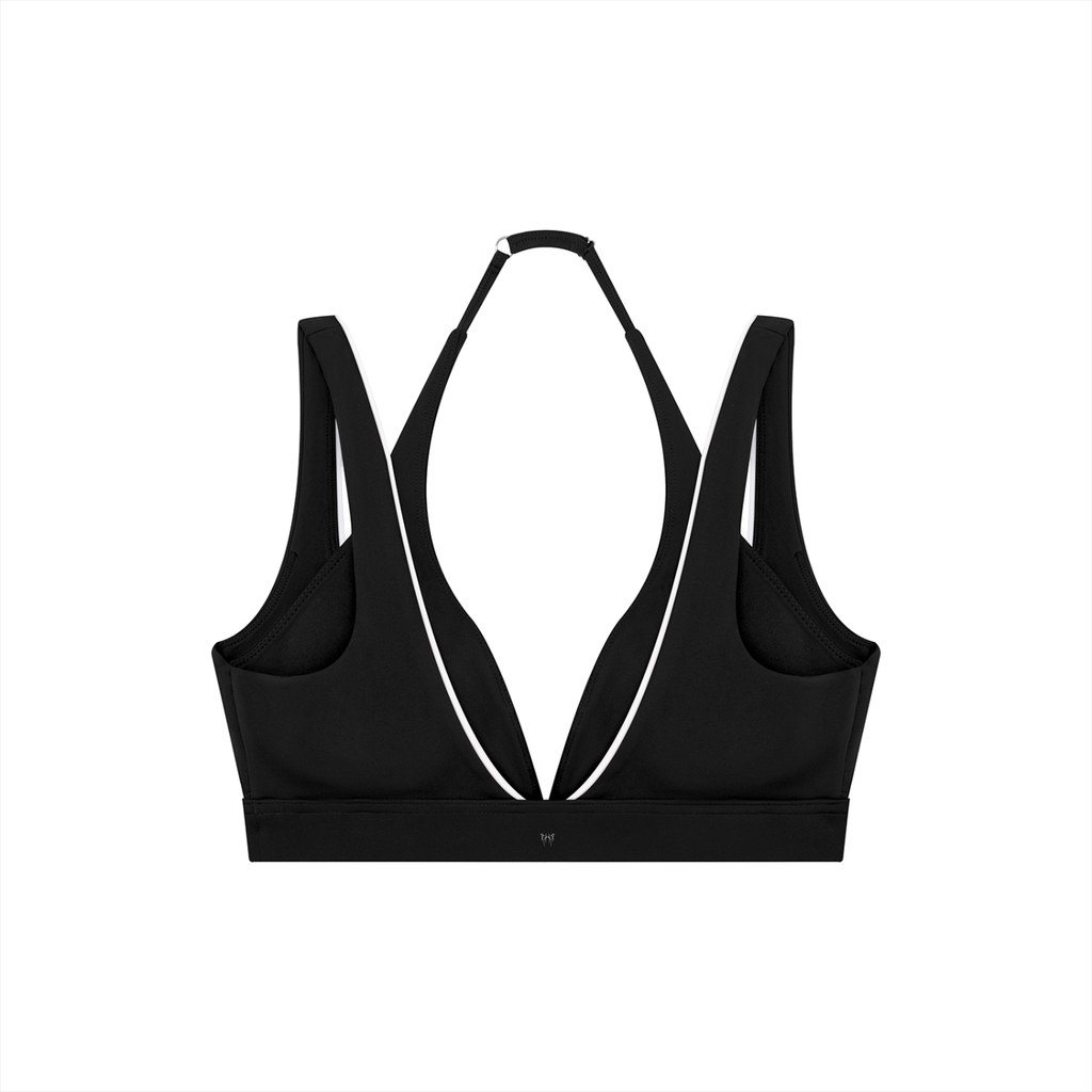 Monarch Layered Halter Sports Bra