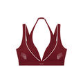 Monarch Layered Halter Sports Bra