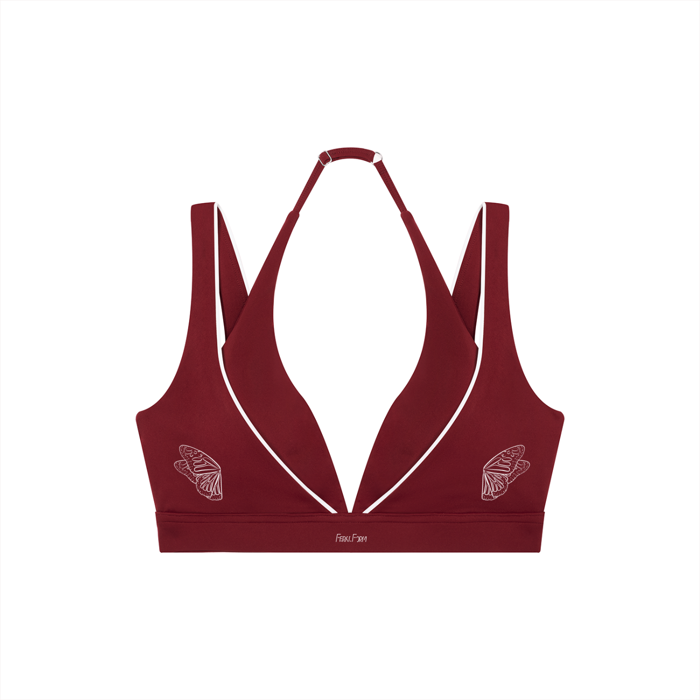 Monarch Layered Halter Sports Bra