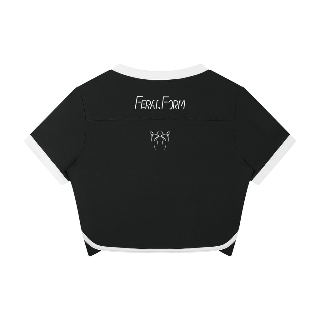 Feral Form Colour Block Performance Crop