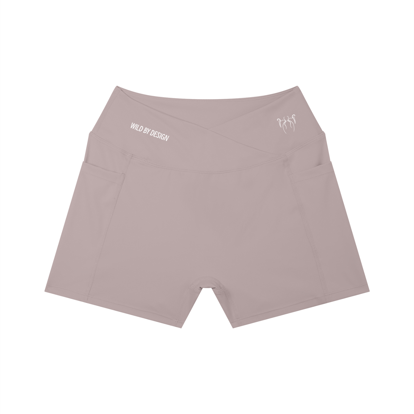 Feral Form High Rise Scrunch Shorts - Light