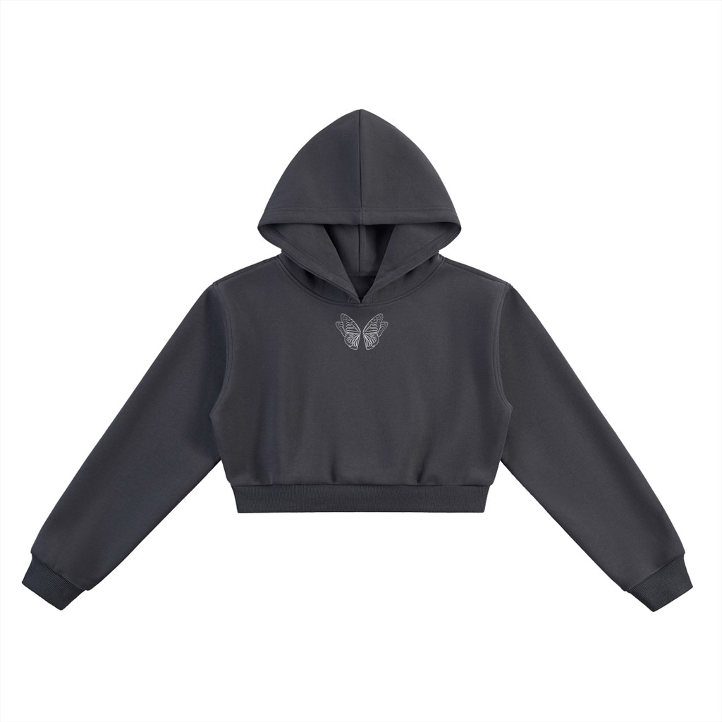 Monarch Cropped Hoodie