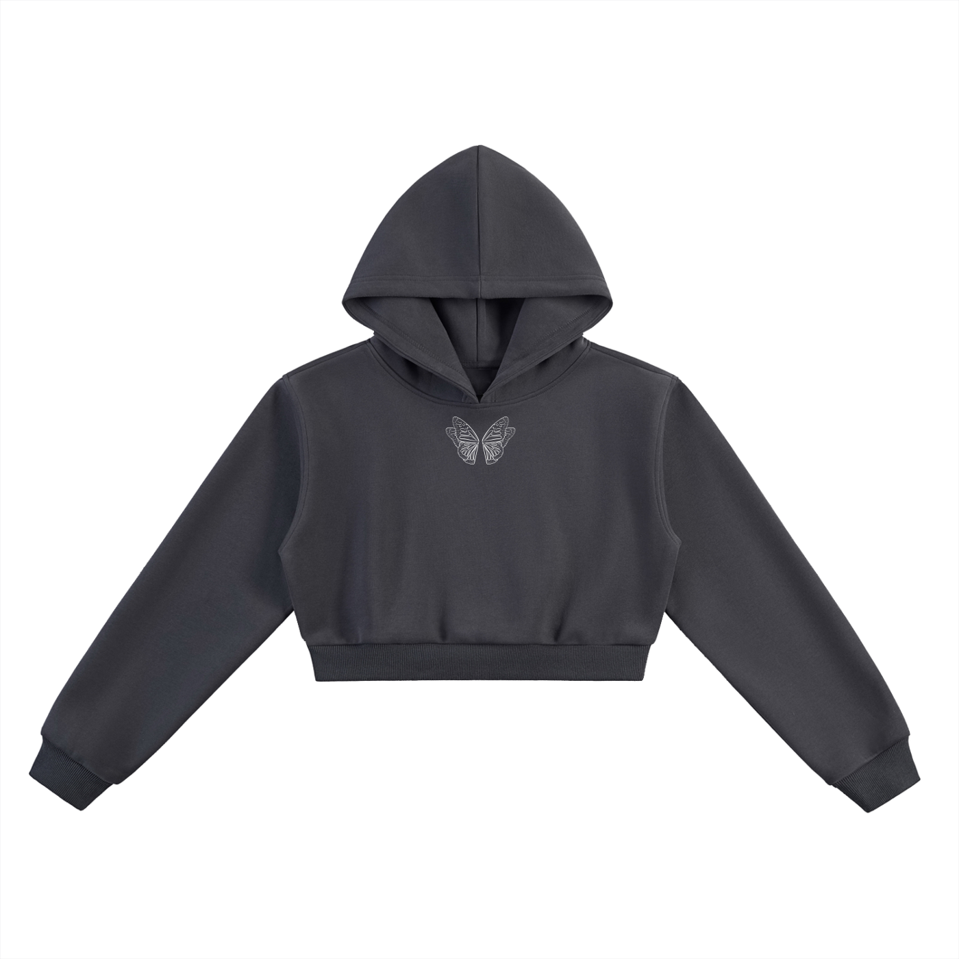 Monarch Cropped Hoodie