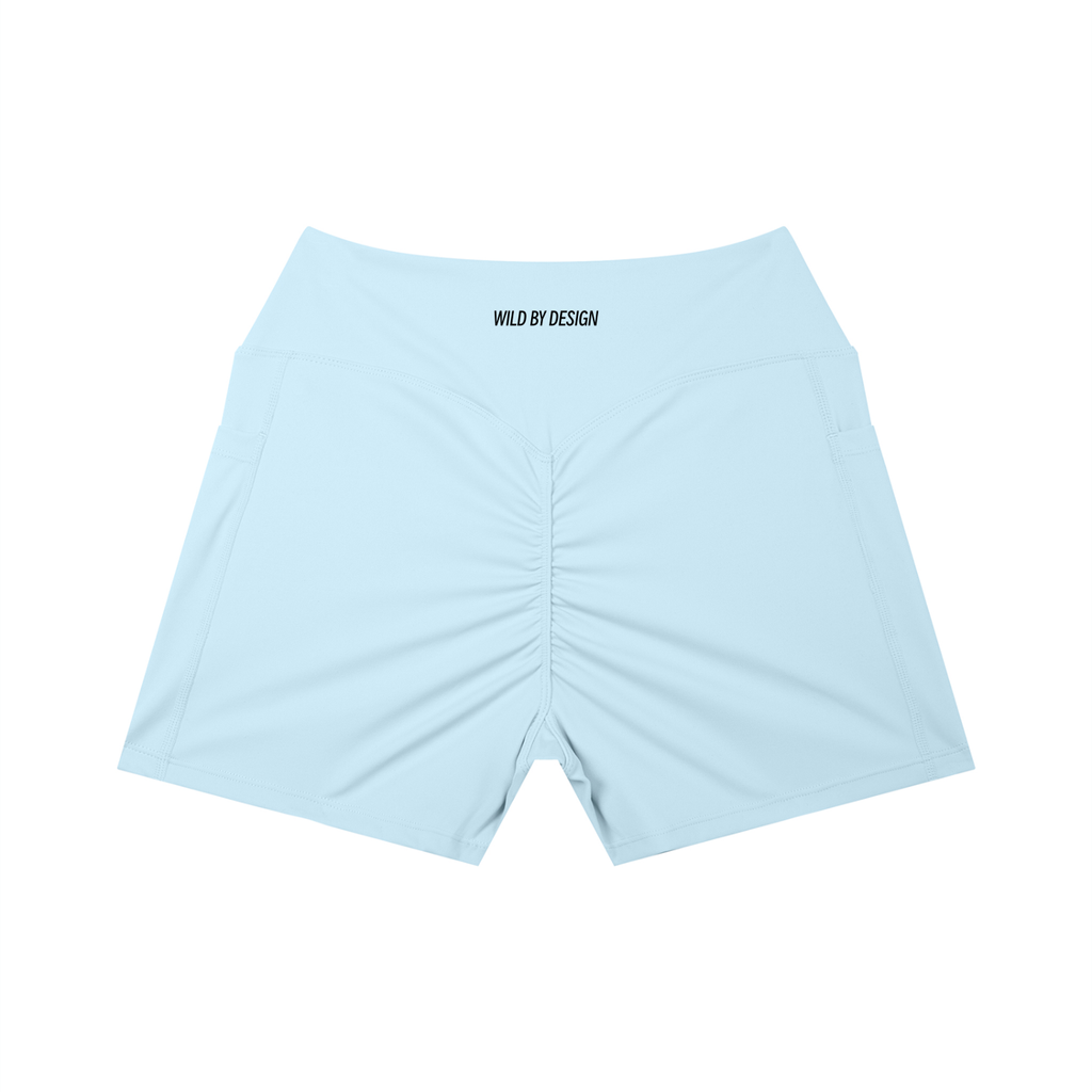 Feral Form High Rise Scrunch Shorts - Dark