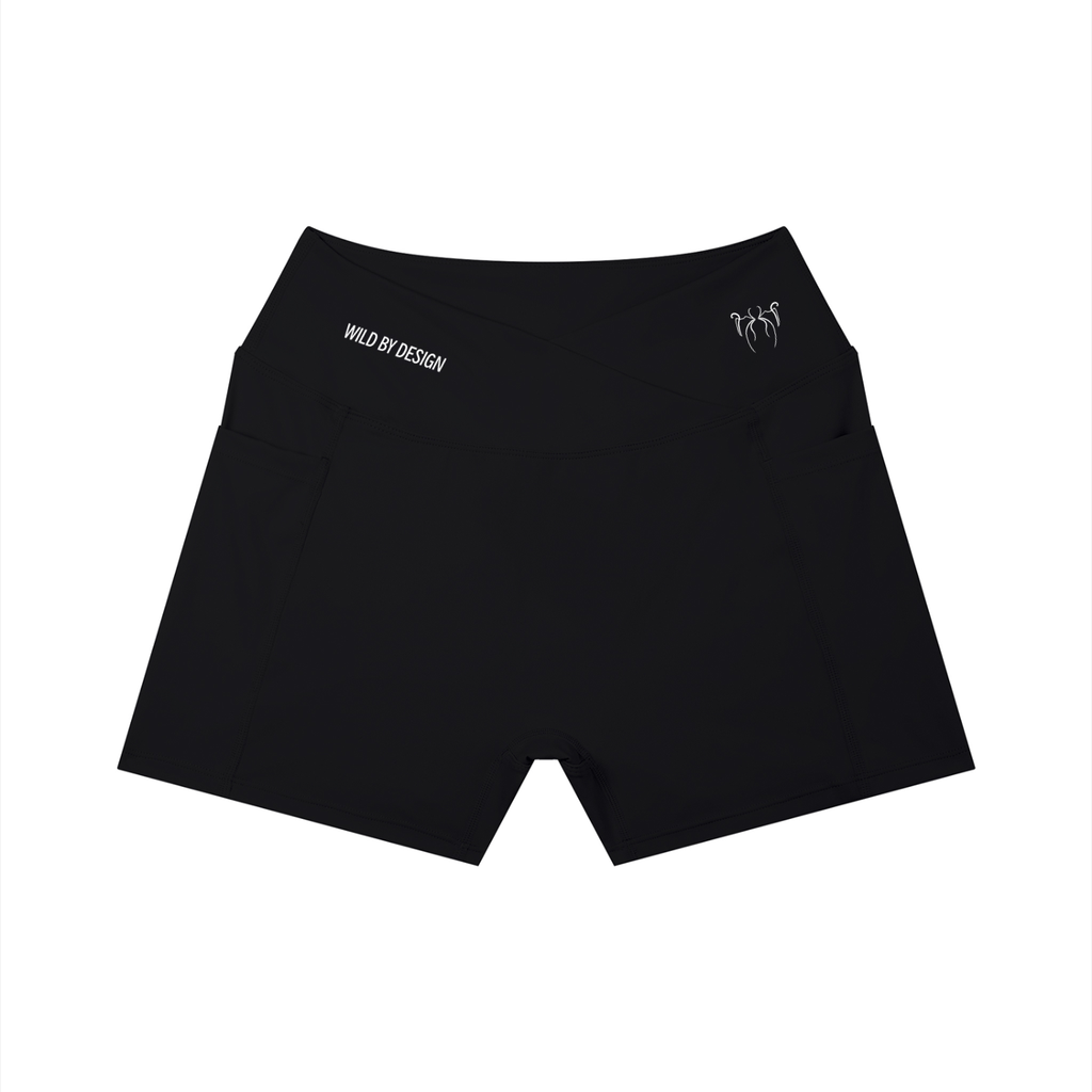 Feral Form High Rise Scrunch Shorts - Light