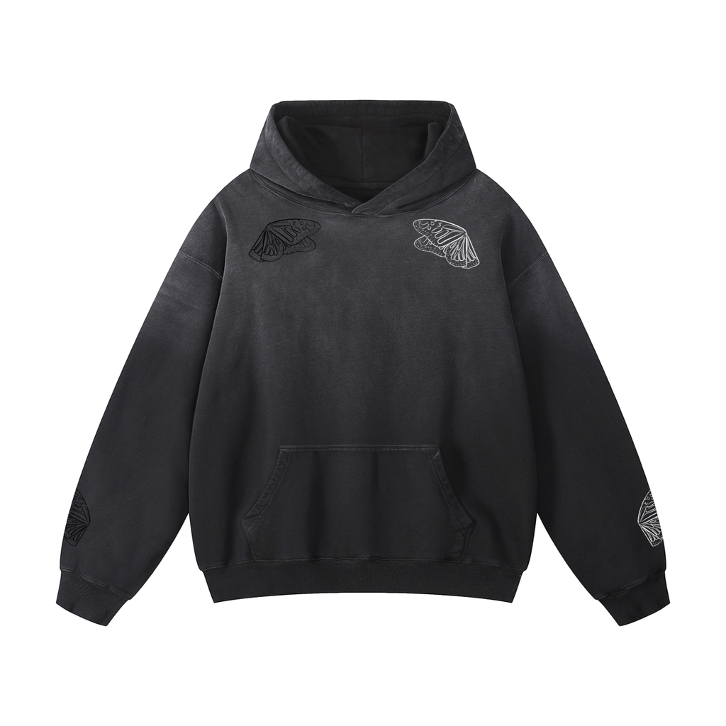 Monarch Split-Dye Oversized Hoodie