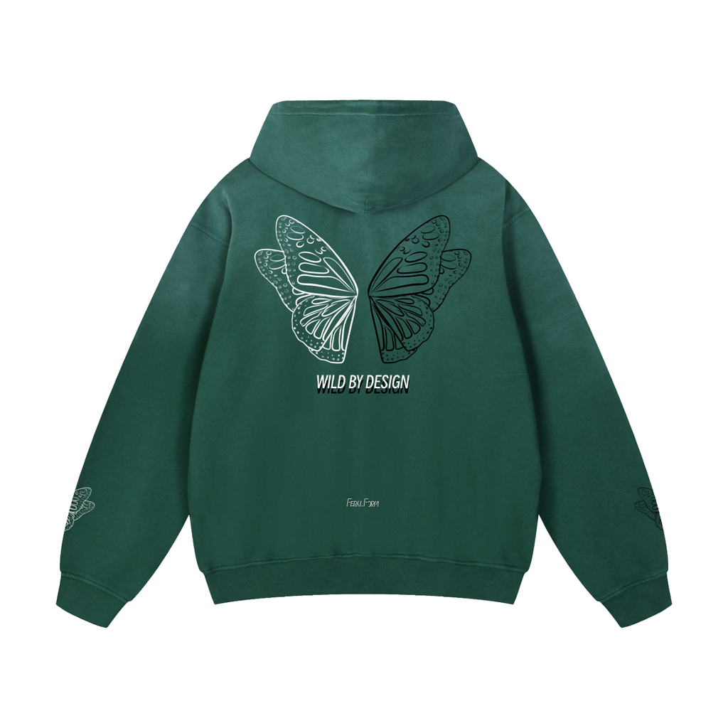 Monarch Split-Dye Oversized Hoodie