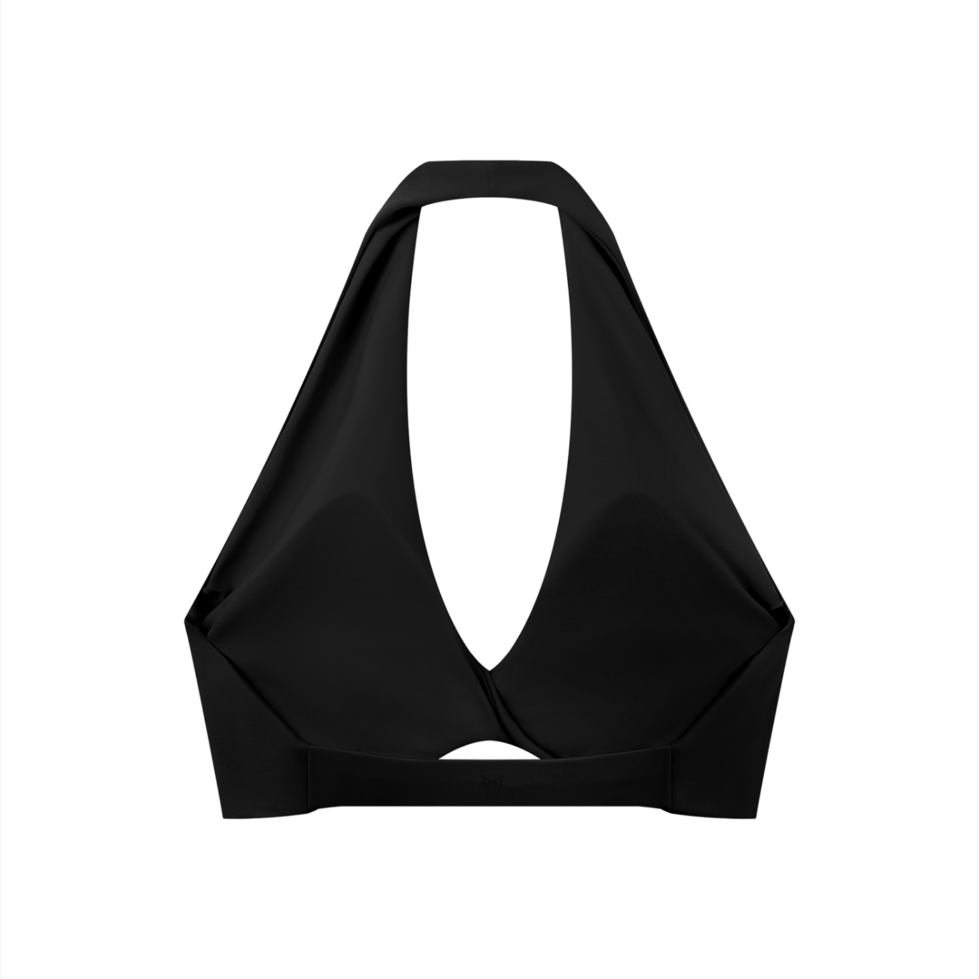 Feral Form Twist Halter Sports Bra - Dark