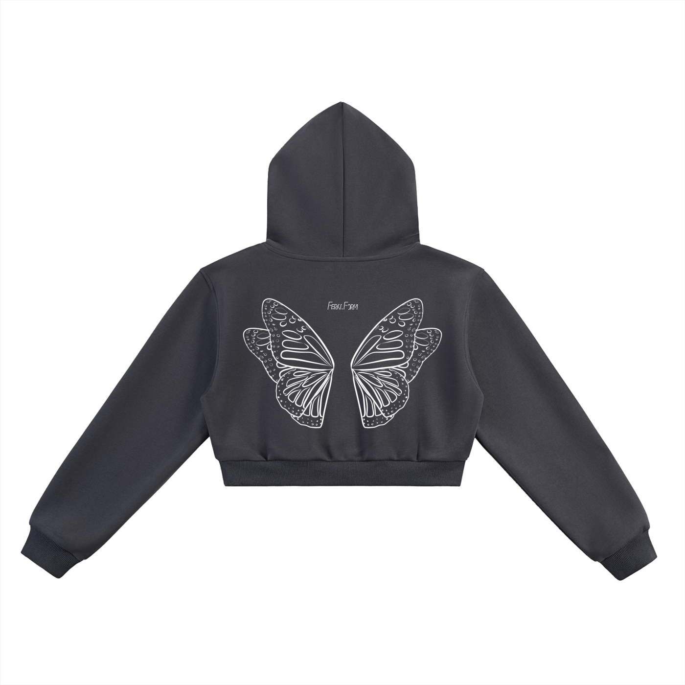 Monarch Cropped Hoodie
