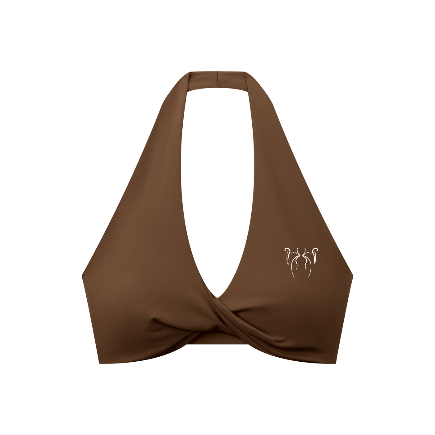 Feral Form Twist Halter Sports Bra - Light
