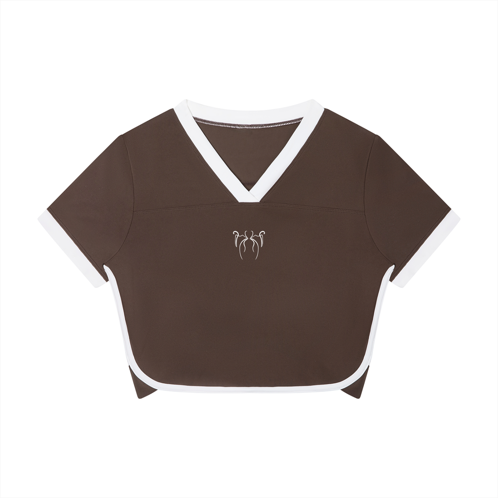 Feral Form Colour Block Performance Crop